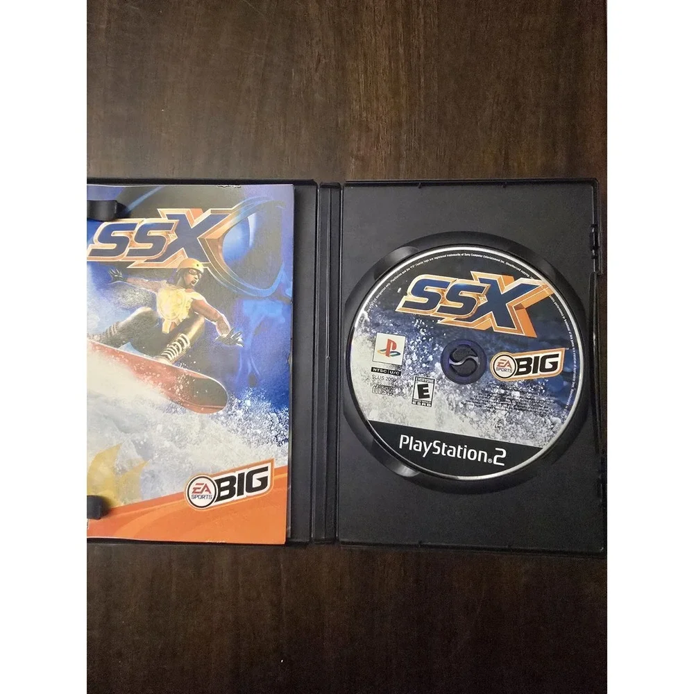 SSX (Sony PlayStation 2 PS2) Classic Snowboard Game Tested‎ and Working